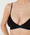 Бюстгальтер Calvin Klein Underwear на тонких бретелях, черный - фото 3