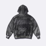 Толстовка Supreme x MM6 Maison Margiela Foil Box Logo, черный - фото 2