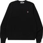 Толстовка BAPE One Point Crewneck 'Black', черный - фото 2