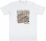 Футболка Supreme Too Many Assholes Tee 'Ash Grey', серый - фото