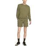 Толстовка Nike front towelling logo sweatshirt 'Olive', зеленый - фото 3