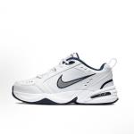 Nike Кроссовки Air Monarch 4 Leather, Textile Thermal Cushioning Coverage Low top Chunky Unisex White Black - фото 6