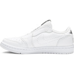 Кроссовки Wmns Air Jordan 1 Low Slip White, белый - фото 3