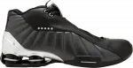 Кроссовки Nike Shox BB4 'Black Metallic Silver', черный - фото 2