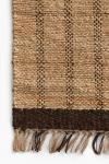 Ковровая дорожка H&M Jute Sidewalk With Fringe, 70X250 см, коричневый - фото 3