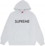 Толстовка Supreme Capital Hooded Sweatshirt 'Ash Grey', серый - фото 2