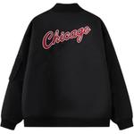 Mitchell Ness Куртка пуховик мужская черная, Black - фото 3