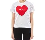 Футболка small eyes logo tee 'white' Comme Des Garcons Play, белый - фото 2