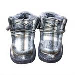 Тапочки Cassidy Comfort для девочек в серую клетку Lamo, Grey Plaid - фото 2