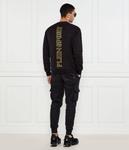 Свитер ls lamina царапина Regular fit Plein Sport, черный - фото 2