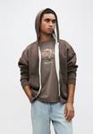 Толстовка Hollister Co. BOXY LINED, Brown - фото 4