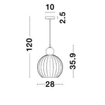 Подвесной светильник Nova Luce, белый - фото 5
