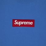 Толстовка Supreme Box Logo Crewneck 'Blue', синий - фото 4