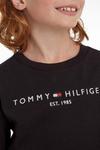 Детская хлопковая толстовка Tommy Hilfiger, черный - фото 9