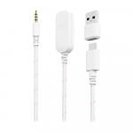 Игровые наушники HyperX Cloud III, белый/розовый - фото 7