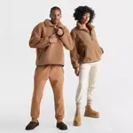 Пуловер Men's UGG UGGbraid Half-Zip, коричневый - фото 3