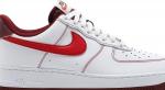 Кроссовки Nike Air Force 1 '07 'White University Red', белый - фото 3