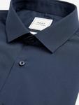 Рубашка Slim Fit на пуговицах Next, темно-синий - фото 4