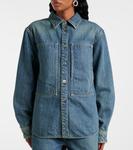 Джинсовая рубашка Jil Sander, синий - фото 7