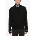 Черный вискозный свитер Neil Barrett, Black - фото