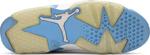 Кроссовки Air Jordan 6 Retro Low University Blue, белый - фото 4