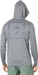 Футболка RVCA RVCA Long Sleeve Hooded Surf Tee, Heather Grey - фото 2