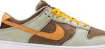 Кроссовки Nike Dunk Low 'Dusty Olive', зеленый - фото 3