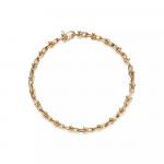 Браслет Tiffany & Co. Micro Link, желтое золото - фото