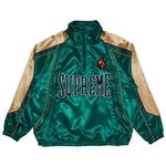 Куртка Supreme Satin Piping Pullover, Green - фото