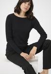 Джемпер Kaffe KAMINNA KNIT PULLOVER, Black Deep/Black - фото 4