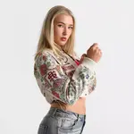 Бомбер Cameron Tapestry Nylon Jkt, бежевый - фото 3