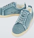 Кроссовки Christian Louboutin Louis Junior Spikes, голубой - фото 6