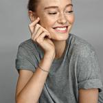 Браслет Pandora Moments Barrel Clasp Snake Chain, серебро - фото 6