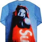 Лонгслив Supreme Bobsled Long-Sleeve Top 'Blue', синий - фото 3