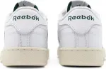 Кроссовки club c 85 'white dark green' Reebok, белый - фото 7
