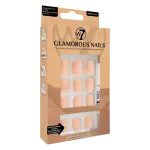 W7 Glamorous Nails накладные ногти White Peach, 24 шт/уп - фото 2