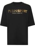 Футболка Laminated Plein Sport, черный - фото