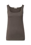 Топ Street One MIT SQUARE NECK, Braun/Mottled Brown - фото 4