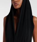 Боди с капюшоном и длинным рукавом Balmain, Noir - фото 5