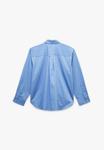 Блуза Koton Button-down blouse, Blue - фото 3
