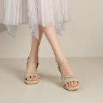 Сандалии женские Kekafu, желтый - фото 11