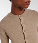 Маленький кашемировый кардиган 2 Extreme Cashmere, Oat - фото 4