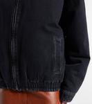 Джинсовая куртка Logo Miu Miu, Nero - фото 5