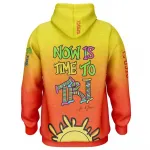 Худи Otso Time to tri Man Run, желтый - фото 2