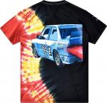 Футболка Cactus Jack by Travis Scott JACKBOYS Hot Wheels T-Shirt 'Tie-Dye', черный - фото 3