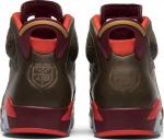 Кроссовки Air Jordan 6 Retro Cigar, коричневый - фото 6