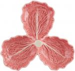 Менажница/Блюдо для оливок Bordallo Pinheiro Cabbage, 300 мл, розовый - фото 2