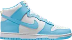 Кроссовки Nike Dunk High 'Blue Chill', синий - фото 2