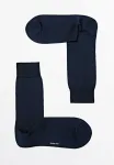 Простые элегантные носки Massimo Dutti, Mottled Dark Blue - фото 4