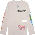 Лонгслив Heron Preston Global Collage Long-Sleeve Tee 'Grey/Blue', серый - фото 3